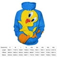 thumbnail image 2 of Looney Tunes Tweety Hoodie 3D Print Pullover Hooded Long Sleeve Sweatshirts Tops Blouse with Pocket for Mens Womens, 2 of 7