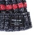 thumbnail image 3 of WITHMOONS Thick Crochet Knitted Stripe Beanie Hat Slouchy CR5509 (Navy), 3 of 4