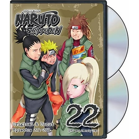 Naruto Shippuden Uncut Set 22 (DVD) [DVD]