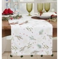 thumbnail image 3 of Saro Lifestyle Christmas Foliage Table Runner, 3 of 3