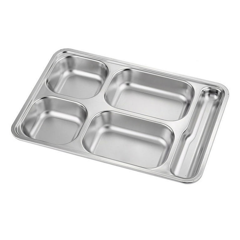 Divided plates stainless online steel