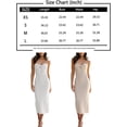 thumbnail image 6 of Dresses Twisted Front Bodycon Dress with Back Slit, 6 of 6