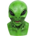thumbnail image 2 of Oliegs Couverture Chauffante Halloween Alien Capuche Réaliste Froissée Capuche Complète Cosplay Accessoires Jouets Alien Chocolat, 2 of 5