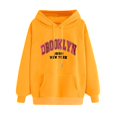 thumbnail image 1 of MSJUHEG Sweat à Capuche pour Femmes Pull Graphique Décontracté à Rayures Contrastées Sweat à Capuche Manches Longues Ample Essentiel pour Femmes, 1 of 5