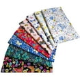 thumbnail image 1 of Paquetes De Tela De Algodón Acolchado Fat Quarters De 18 "X 22" Para Coser 8 Piezas De Mariposa, 1 of 1