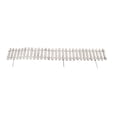 thumbnail image 2 of 2" Miniature White Wood Picket Fence Fairy Garden Supply Outdoor Dollhouse Accessory, 2 of 3