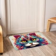 thumbnail image 6 of Cat Polyester Non-Slip Machine Washable Door Rug Game Mat Door Mats, 6 of 6