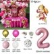 thumbnail image 5 of 1 juego de decoraciones de cumpleaños de Paw Patrol con dibujos de perros Chase Marshall Skye, juego de globos de papel de aluminio, suministros para fiestas infantiles, juguetes de regalo, 5 of 5