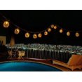 thumbnail image 4 of FloreceBien Cadena de luces de piña de 30 LED de 15 pies, cadena de luces de hadas con pilas para patio, hogar, boda, fiesta, dormitorio, decoración de cumpleaños, 4 of 7