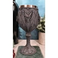 thumbnail image 5 of Fantasy Fire Blood Quartet Winged Dragon Guardians Wine Goblet Chalice Drink Cup, 5 of 5