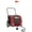 Orange, variant on vidaXL Pet Bike Trailer Dog Cargo Bicycle Stroller Oxford Fabric and Iron