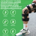 thumbnail image 5 of Orthomen ACL/MCL/PCL Hinged ROM Orthopedic Knee Orthosis for Sports Injuries, Men & Women(L-Left), 5 of 11
