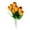 YE2, variant on Artificial Flower 7 Small Tulips, Ongmies 7 Head Artificial Silk Fowers Bunch Wedding Home Outdoor Size 37Cm Avilable in 9 Colours, 1*Carnation