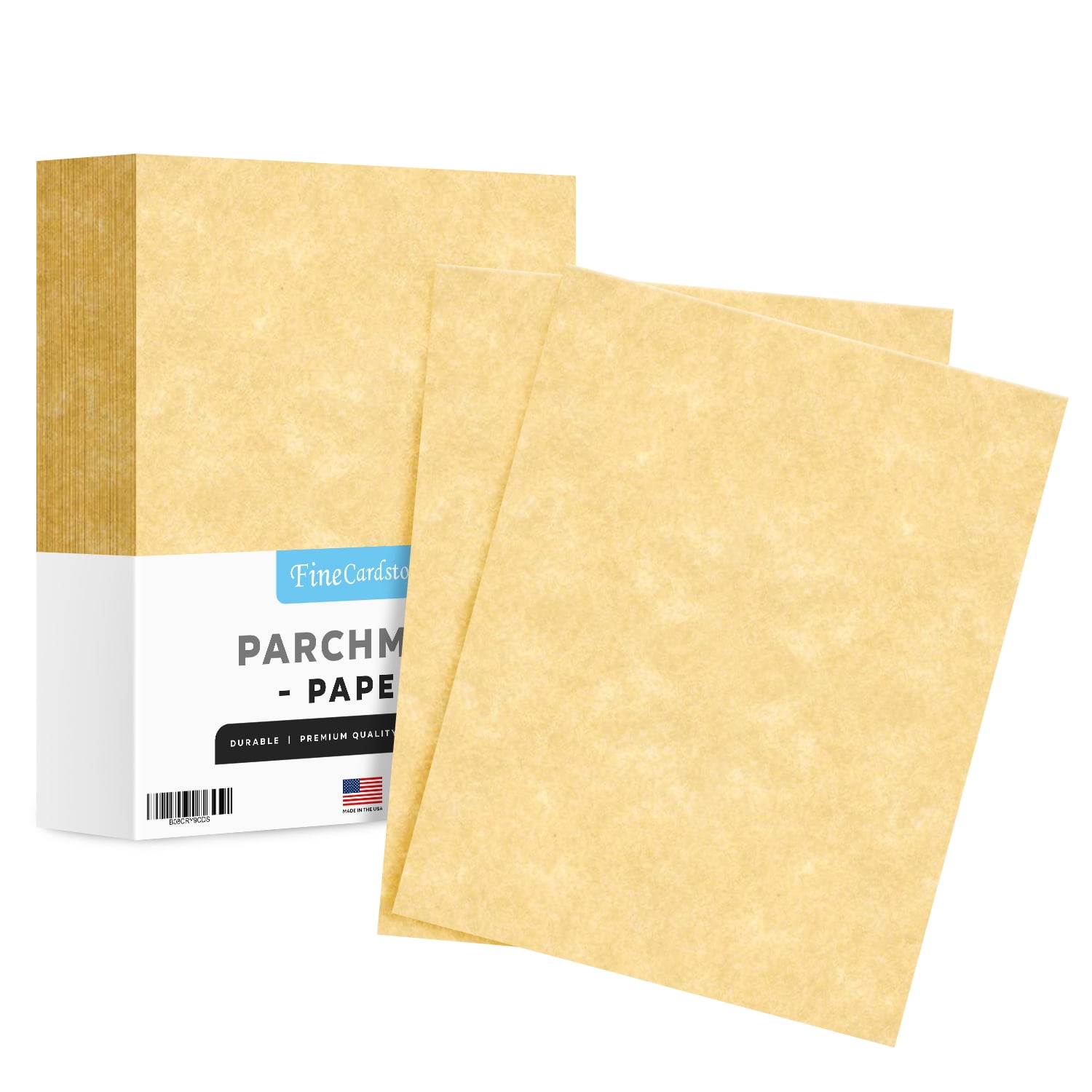 New White Parchment Paper – Great for Certificates, Menus and