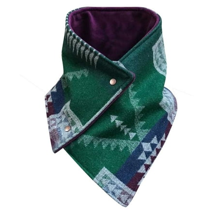 

Dadaria Winter Scarf for Women Cold Weather Women Casual Printing Scarf Fashion Retro Multi-Purpose Shawl Button Scarf Multicolor Women