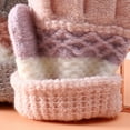 thumbnail image 6 of Windfall Women's Hedgehog Winter Cotton Gloves Girls' Thick Mittens, 6 of 6