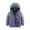 Gray, variant on Godderr Toddler Kids Boys Girls Winter Coats Solid Color Cotton Jacket for 2-12 Years Lightweight DownJacket Baby Puffer Hooded Coats Outerwear