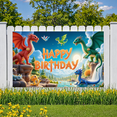 thumbnail image 4 of Colorful Design Banner Fantasy Dragons Decorative Art for Kids Party Celebration Indoor Decoration, 4 of 9