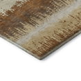 thumbnail image 3 of Addison Rugs Mayfield Premium Machine Washable Transitional Stripes Mocha Rectangle Rug, 9' x 12', 3 of 6