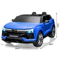thumbnail image 5 of Pinypikaka 24V 2-Seater SUV Ride On Car Toy w/Parent Remote Control, 3 Speeds, Wireless Music, MP3 Player, Electric Car for Kids Ages 3-8, 5 of 7