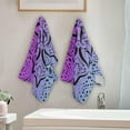thumbnail image 4 of Dreamtimes Bohemian Soft Hand Towels 2-Piece Absorbent Bath Towel Decorative Fingertip Towels for Bathroom Gym Spa Hotel Beach Swimming Pool,14.4" x 28.3", 4 of 7