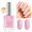 Nail polish H, variant on Morovan 15ml Fuchsia Sparkle Nail Polish,Quick Dry, High Shine, 0.5 fl.oz