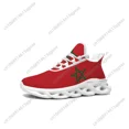 thumbnail image 1 of Zapatillas deportivas planas con bandera marroquí para hombre y mujer, calzado deportivo marroquí de alta calidad con cordones de malla, calzado a medida, color blanco, 1 of 6