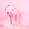thumbnail image 2 of Efavormart 54 Grams Round Paper & Foil Metallic Table Confetti Dots, Balloon Confetti Decor - Pink | Hot Pink | Fuchsia, 2 of 10