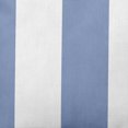 thumbnail image 3 of 16 x16" Square Simply Daisy Awning Stripe Print Polyester Outdoor Pillow, Cornflower Blue, 3 of 5