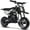 Black, variant on MotoTec DB-02 Gasoline 50cc Dirt Bike for 13+ Years Old - Green