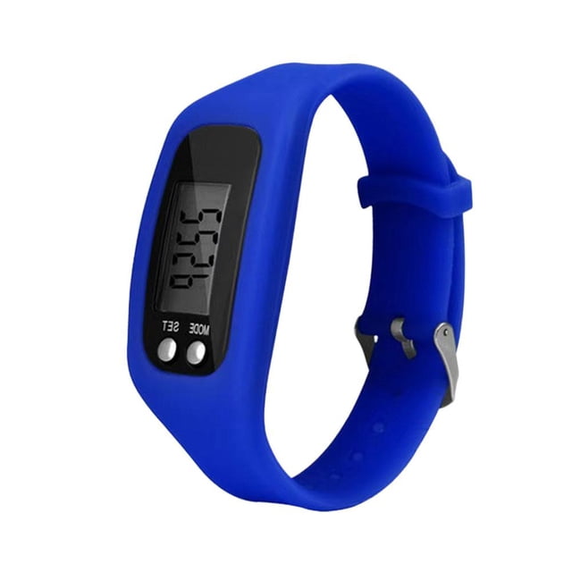 LCD Wrist Watch Pedometer Sports Step Distance Calorie Digital Bracelet B9A4