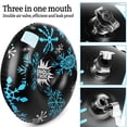 thumbnail image 4 of Adult Inflatable Snow Tube, 120cm Winter Sledding Ring with Handles, Heavy-Duty PVC Snow Sled for Outdoor Skiing & Snow Tubing (Multiple Designs), 4 of 9