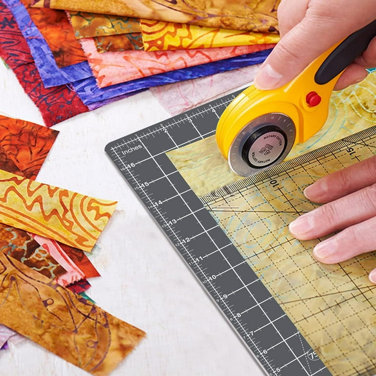 Sdanart Self Healing Cutting Mat: 18×24 Double Sided 5-Ply Rotary Cutting  Board for Sewing, Crafts, Quilting, Fabric, Hobby, Art Project