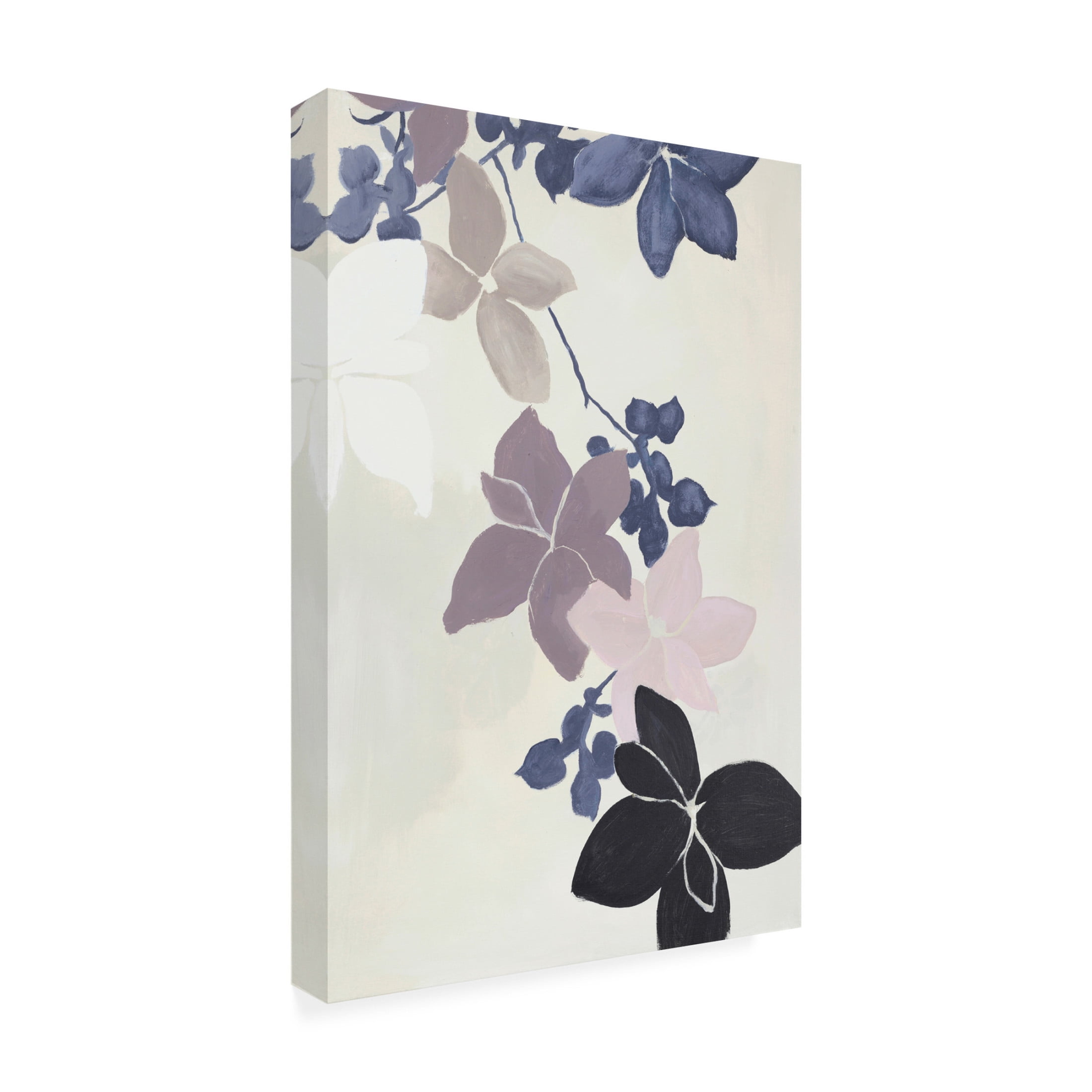 Canvas Wall Art - Design Fabrikken 'The Scent Of Flower' Wall Art for Living Room, Bedroom, or Office Décor by Trademark Fine Art - 16 x 24 Inches