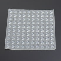 FELTECHELECTR Furniture Bumper Pads 100Pcs Clear Silicone Feet Pads Impact Resistant Chair Leg Floor Protectors