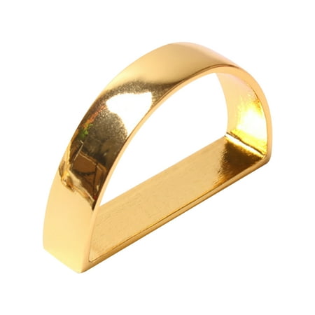 

HGYCPP Delicate D Shaped Napkin Ring Buckle Wedding Banquet Hotel Home Table Decoration