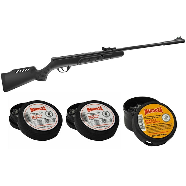 Rifle Deportivo Aire Calibre 4.5mm + 600 Diabolos Muiciones Tiro Deportivo Crosman COMBO-CROSMAN-20