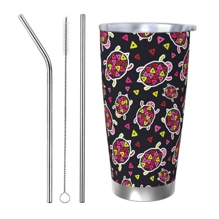 

Coaee Ladybug for 20oz Insulated Kettle Water Bottle For Running Hiking Cycling Climbing Men S Woman Insulated Water Bottle-Straw Three-piece Set