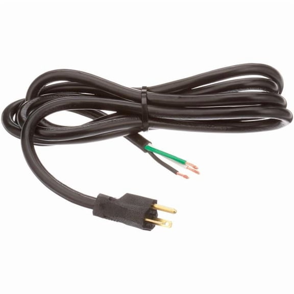 AllPoints B2955629 38-1306 96 in. SJTOW Appliance Power Cord - 125V - 12 Gauge Wire