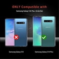 thumbnail image 3 of for Samsung Galaxy S10 Plus Case with HD Screen Protector, Build in 360° Rotating Ring Kickstand [Military Grade] Protective Case for Galaxy S10 Plus, Blue, 3 of 13