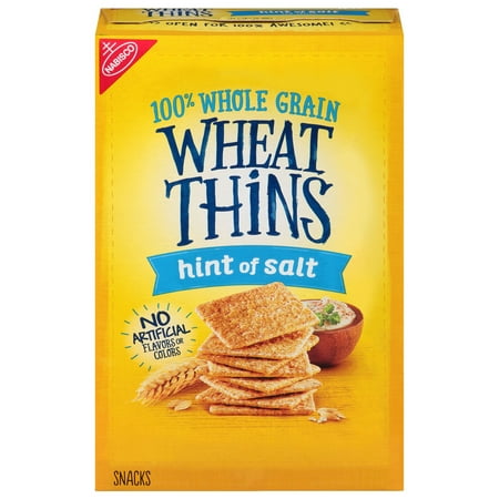 UPC 044000030384 product image for Wheat Thins Hint of Salt Whole Grain Low Sodium Crackers, 9.1 oz | upcitemdb.com