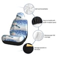 thumbnail image 6 of Pofeuu Christmas Snowman In The Snow Print Automotive Car Seat Covers Flat Cloth Full Set Seat Covers,Car Seat Covers front seats for Cars Trucks and SUVs-1, 6 of 9
