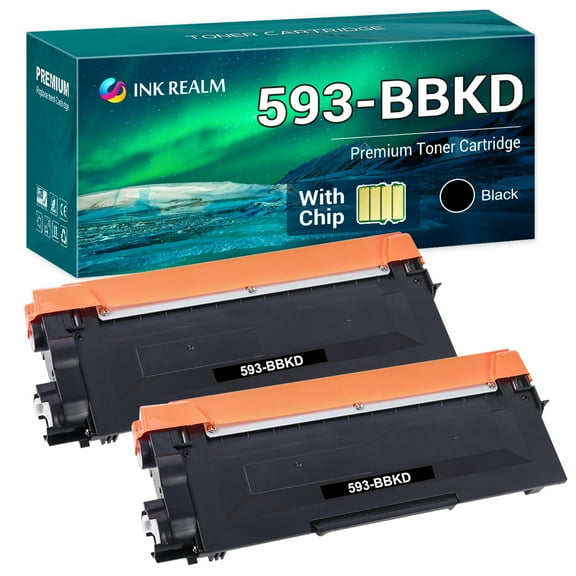 Cool Toner Compatible Toner Replacement for Dell 593-BBKD High Yield (Black, 2-Pack)