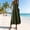 Army Green, variant on Women's Summer V-Neck Sleeveless Relaxed Fit Maxi Dress with Pockets Casual Beach