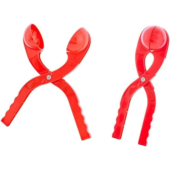 Superio Machine à Boules de Neige pour Enfants, Rouge (Lot de 2)