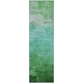 thumbnail image 2 of Addison Rugs Mayfield Premium Machine Washable Transitional Stripes Green Runner Rug, 2'3" x 7'6", 2 of 5