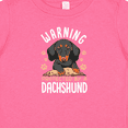 thumbnail image 4 of Inktastic Protected by a Dachshund Dog Boys or Girls Baby T-Shirt, 4 of 5