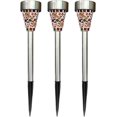 thumbnail image 2 of LINLIN 6-Pack Solar Mosaic Border Lawn Garden Lights, LED Mosaic Stake Lights Pathway Landscape Lighting for Patio Walkway Driveway Outdoor Christmas Garden Home Decoration, 2 of 8