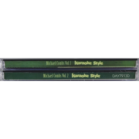 Michael Combs Karaoke Volumes 1 & 2 CD Set