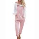 thumbnail image 5 of ICHUANYI Clearance Womens Casual Loose Sleeveless Overalls Suspenders With Pockets Jumpsuit(Pink, S) ICHUANYI WER2023081503731, 5 of 7